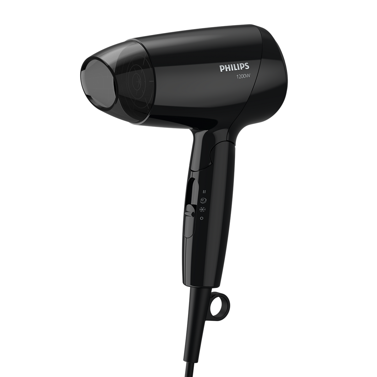 Kompakt Philips Essential Care BHC010/10 hårføner med sammenleggbart håndtak